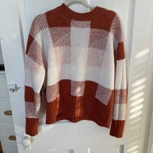 Target Plaid Sweater
